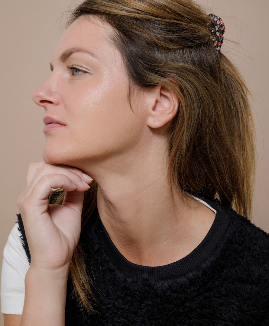 robe pull holly rouille