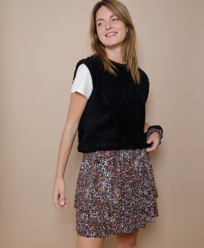 robe pull holly rouille