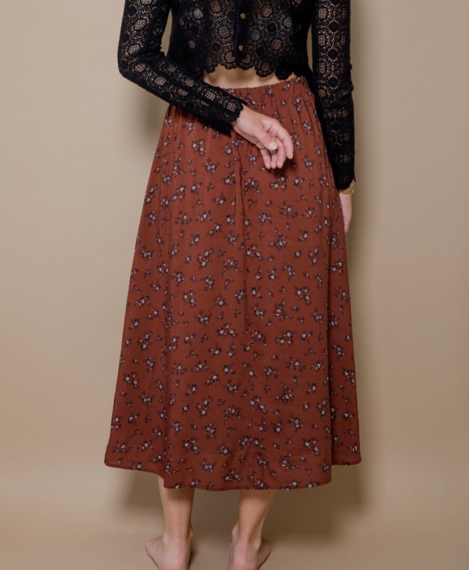 robe pull holly rouille