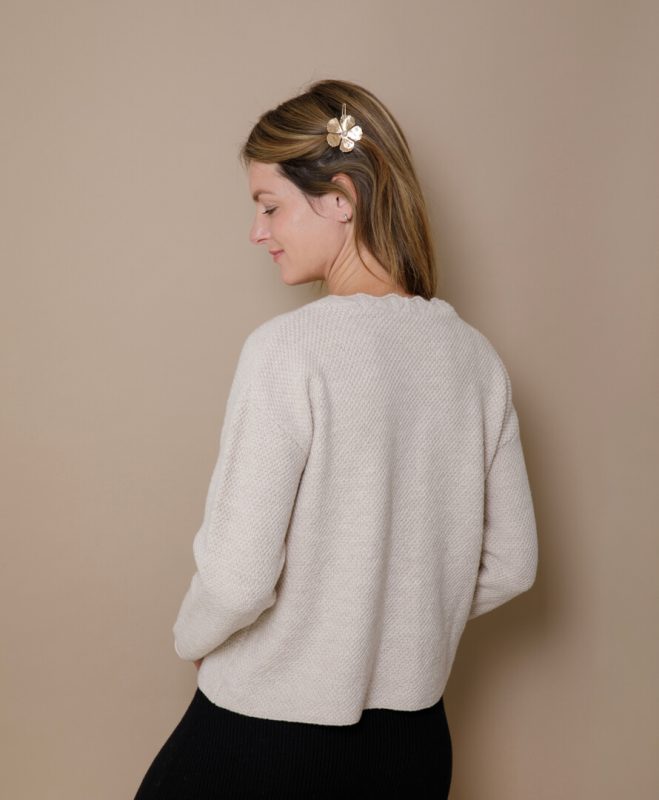 robe pull holly rouille