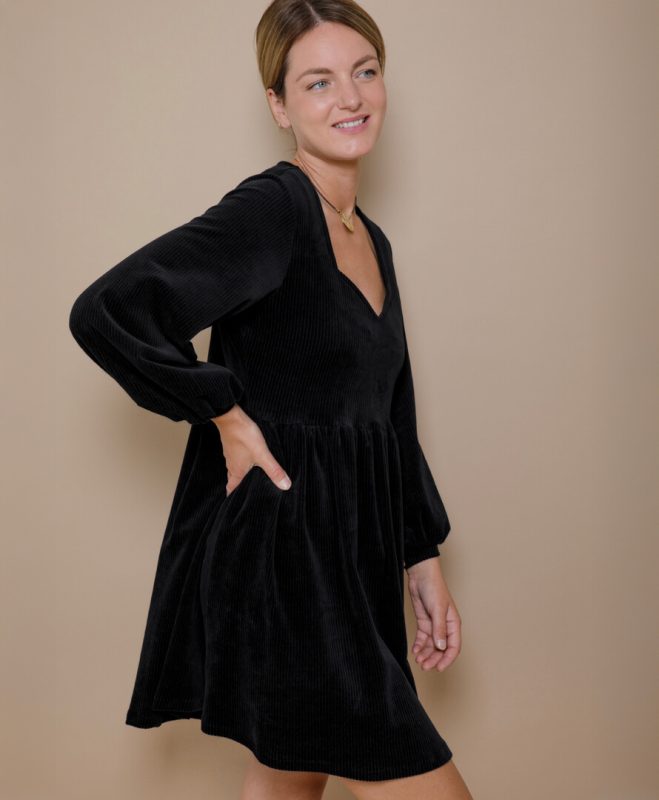 robe pull holly rouille